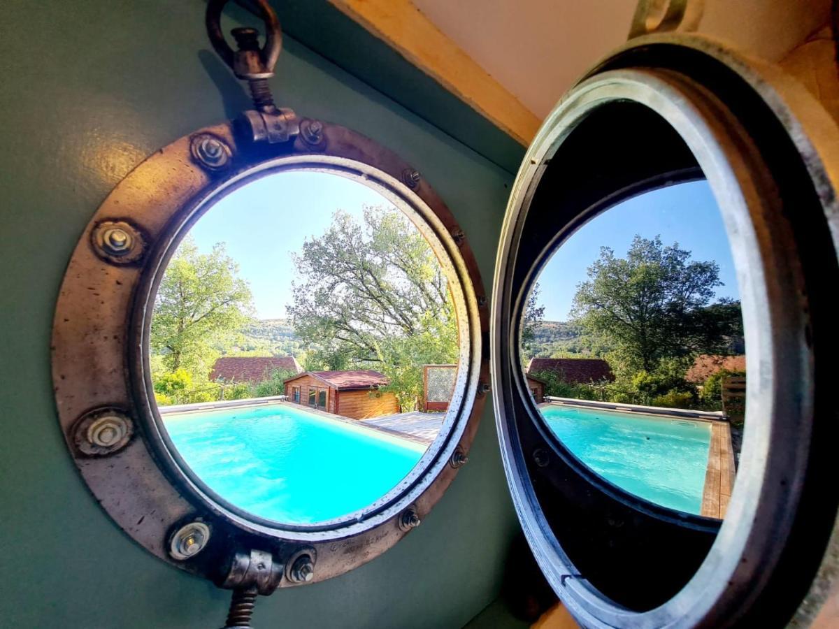 Hotel La Roulotte Du Coustal, Cajarc, Lot Extérieur photo