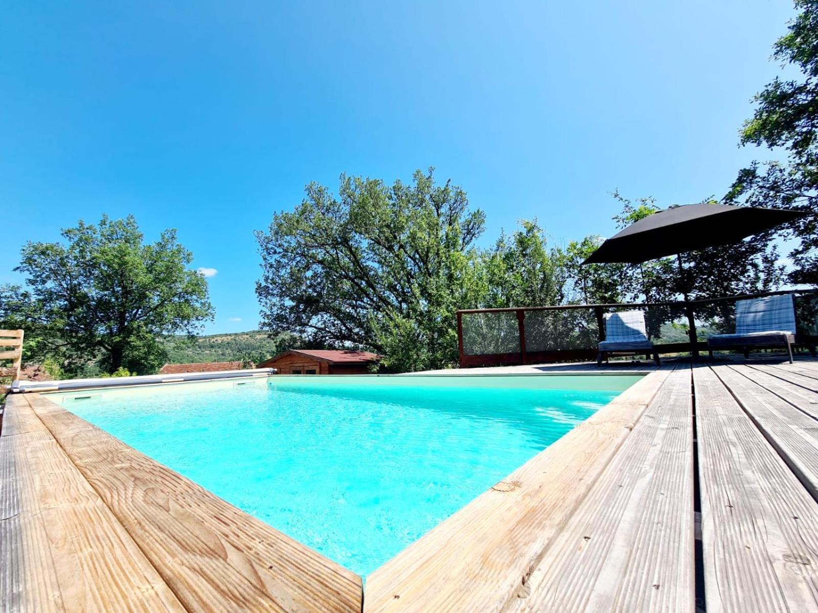 Hotel La Roulotte Du Coustal, Cajarc, Lot Extérieur photo